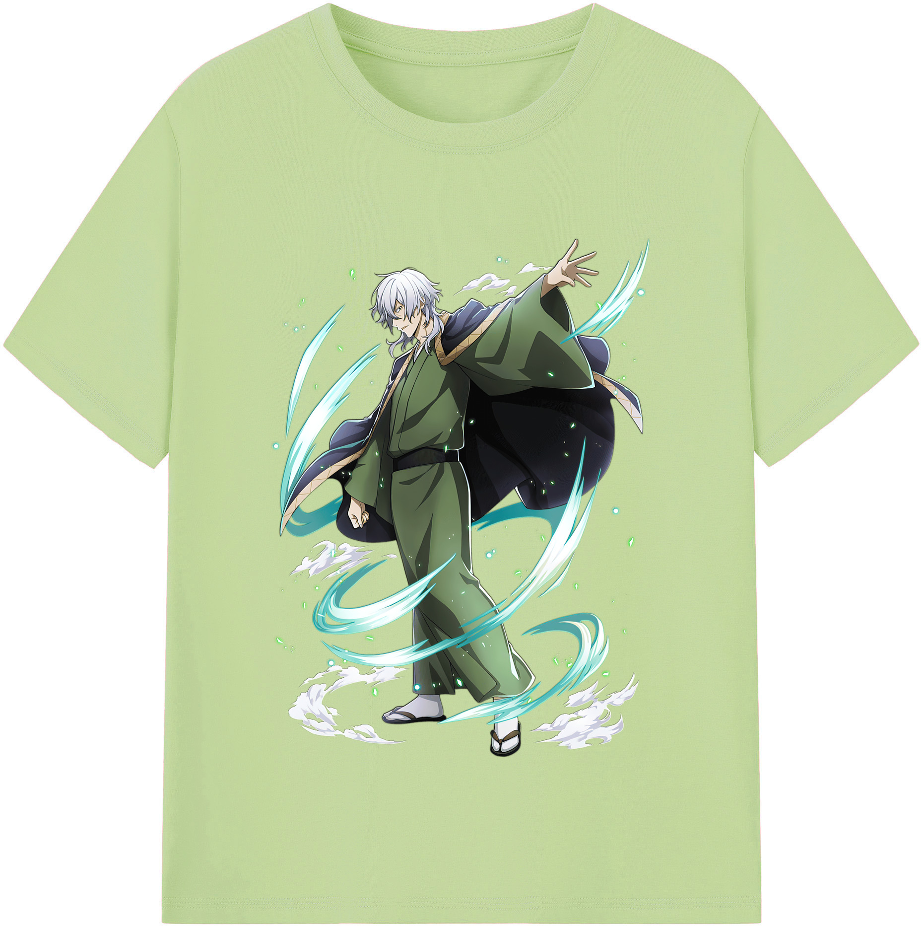 （画像用） 文豪ストレイドッグス Bungo Stray Dogs 綿100％半袖Tシャツ（フロントプリント）